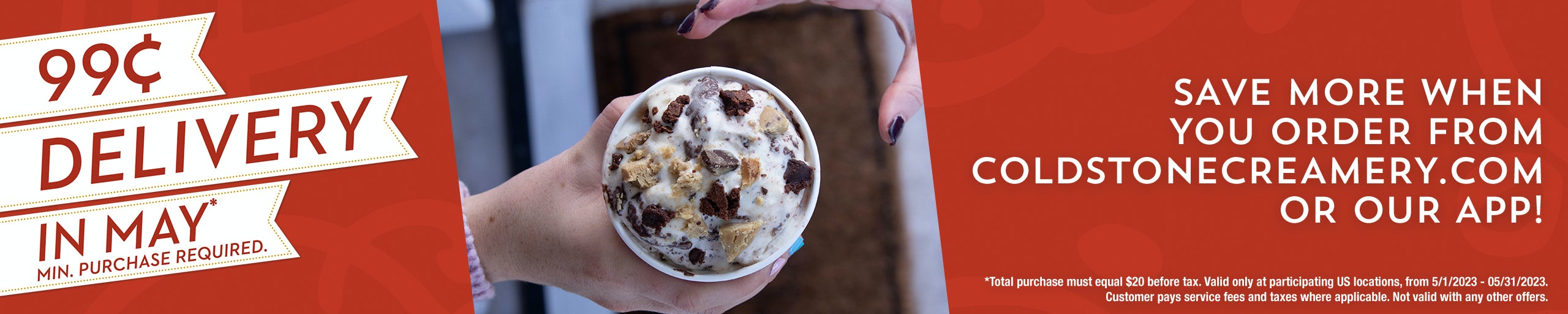 Sign in with My Cold Stone Club Rewards to earn points and use rewards on your purchases today!